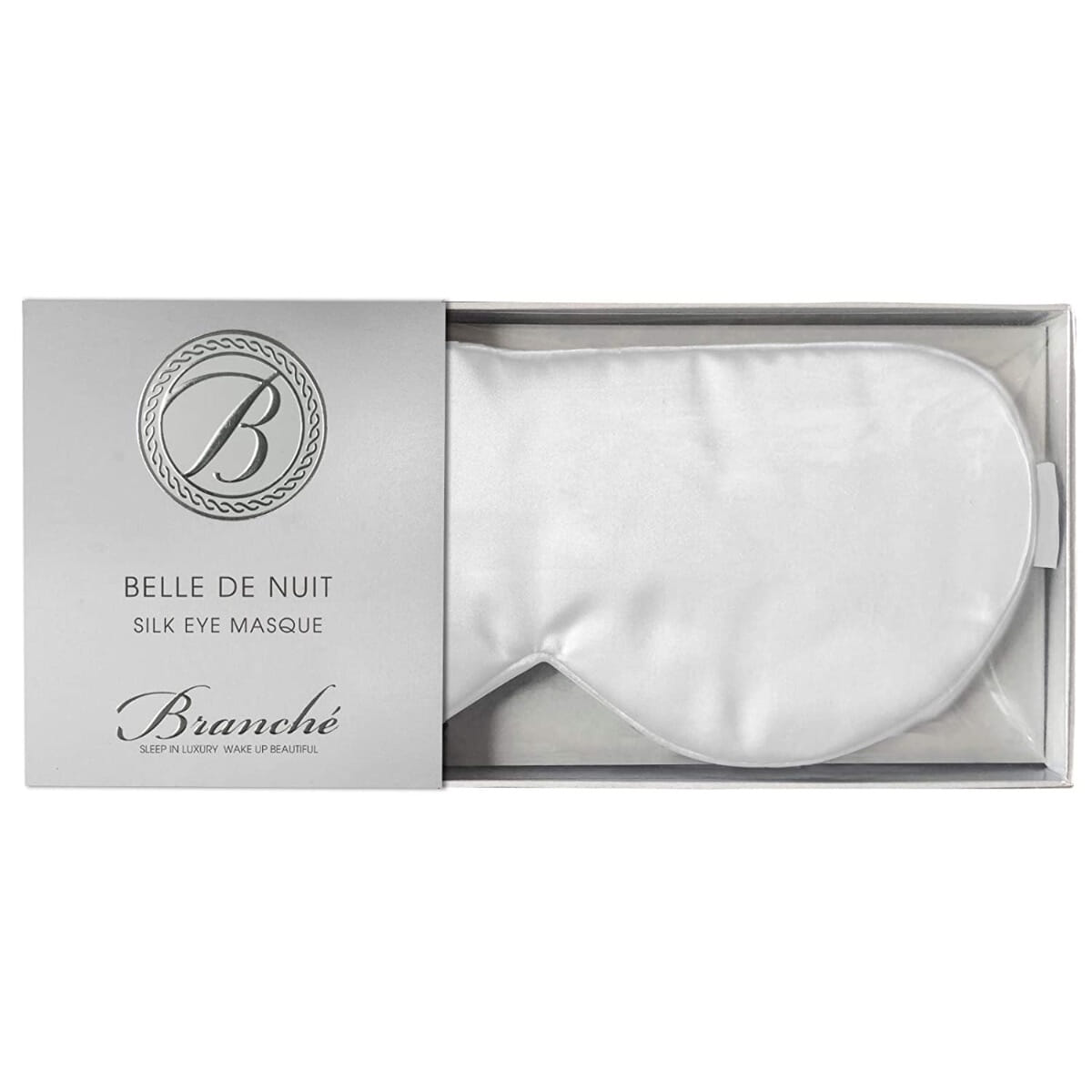 Branché Belle De Nuit Eye Mask WHITE