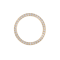 Emilia - Large Ring Charm White 