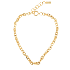 Emilia Angeled Chain Necklace 40 cm