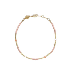 Anni Lu Clemence Bracelet Pink Sand