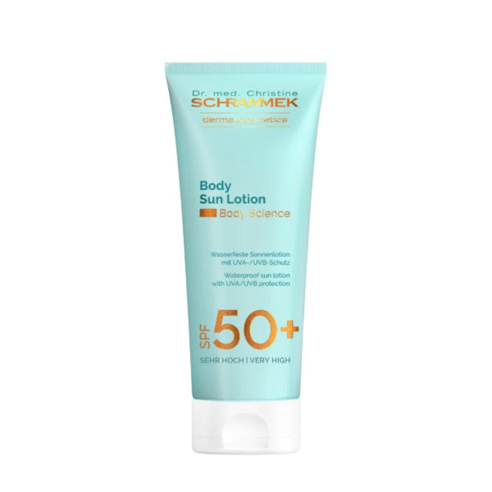 Dr. Schrammek Body Sun Lotion SPF 50+ sol solkrem sommer beroligende kropp oslo beths