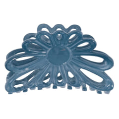Flower Claw 8cm Jeans Blue