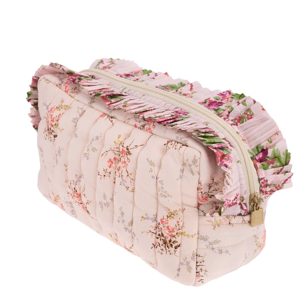 Pouch Square Ruffles Garden Blooms