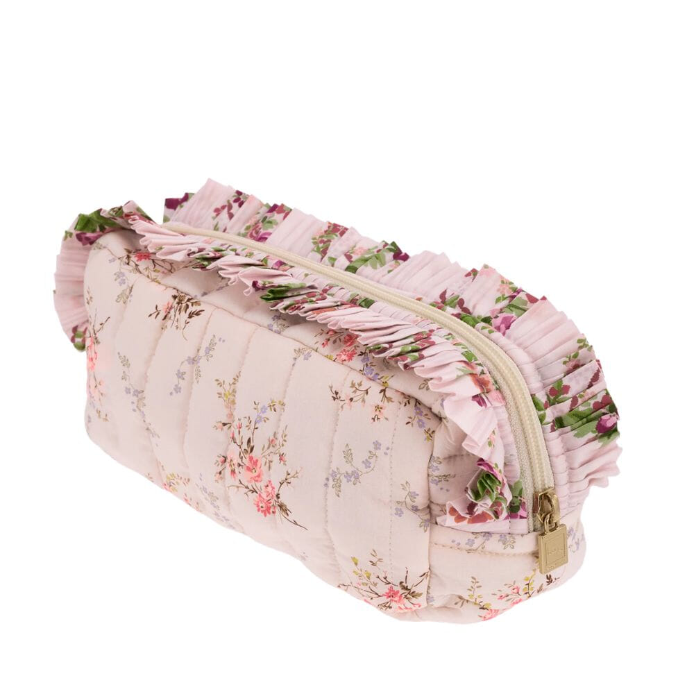 Pouch XS Square Ruffles Garden Blooms