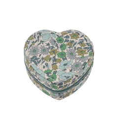 Bon Dep Smykkeskrin Heart Liberty Poppy & Daisy Teal