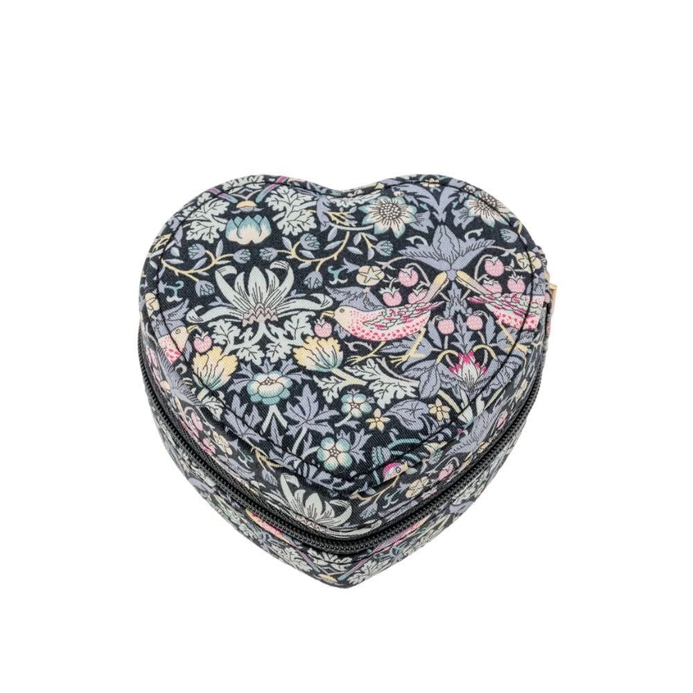 Bon Dep Smykkeskrin Heart Liberty Strawberry Thief Black