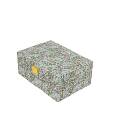 Bon Dep Smykkeskrin Square Liberty Poppy & Daisy Teal