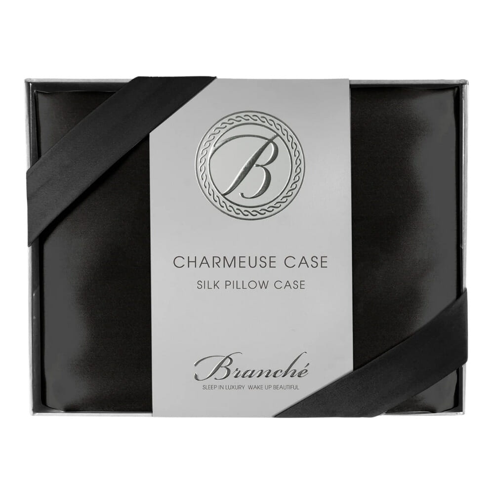 Branché Charmeuse Case / Putetrekk NOIR Black