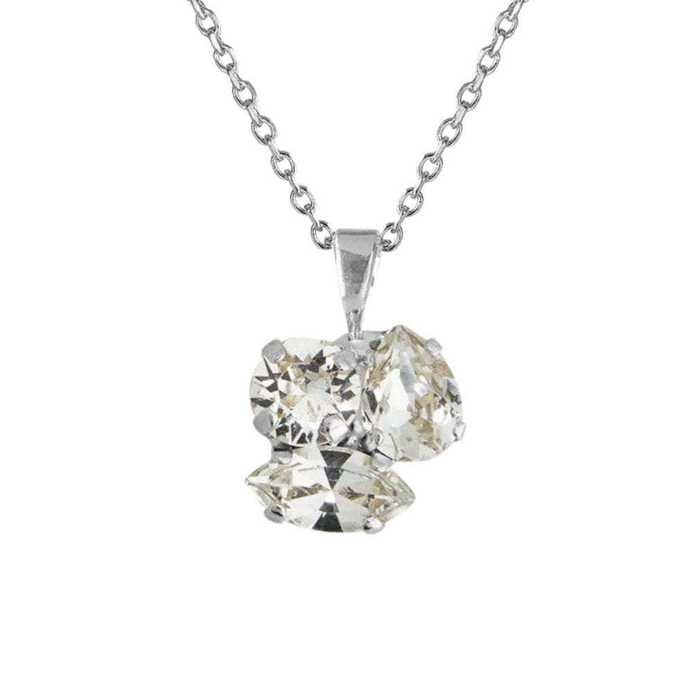 Caroline Svedbom Ana Necklace |  Crystal Rhodium