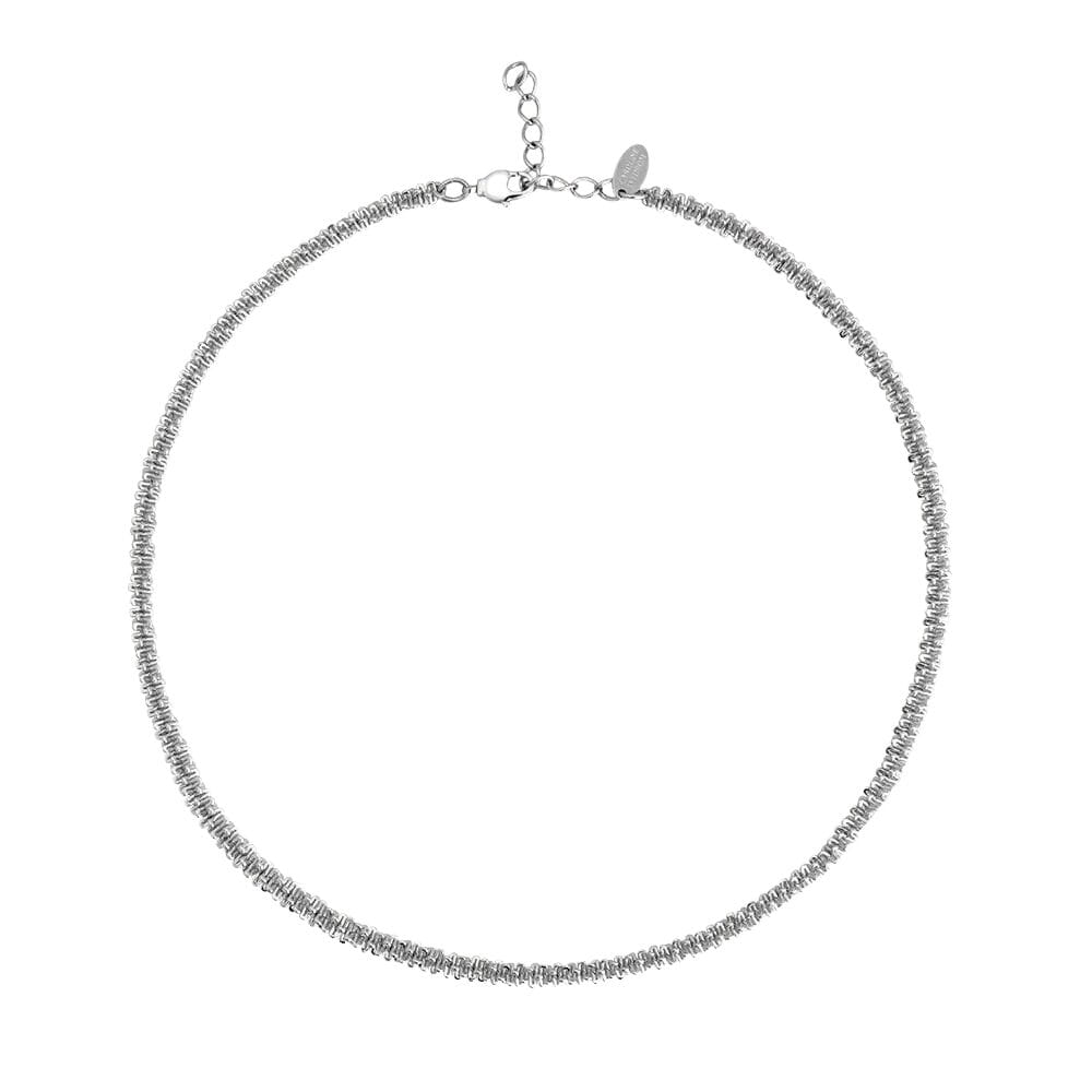 Caroline Svedbom Gemma Necklace | Rhodium