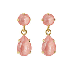 Caroline Svedbom Mini Drop Earrings | Flamingo Ignite