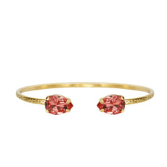 Petite Drop Braclet Gold Rose Peach