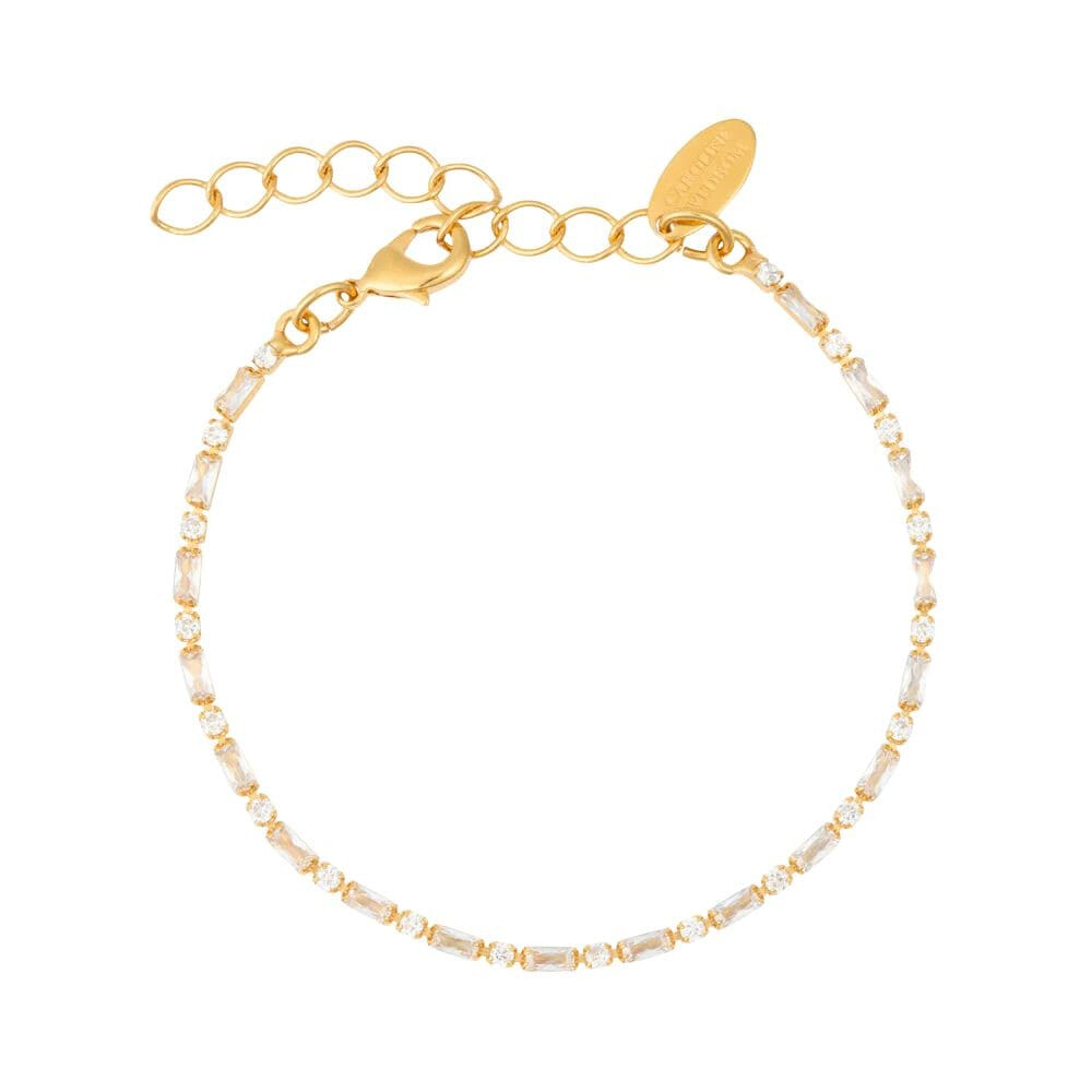 Caroline Svedbom Evelyne Bracelet Gold Crystal