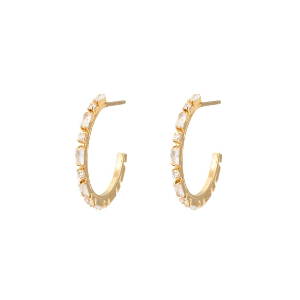 Caroline Svedbom Evelyne Loops Gold Crystal