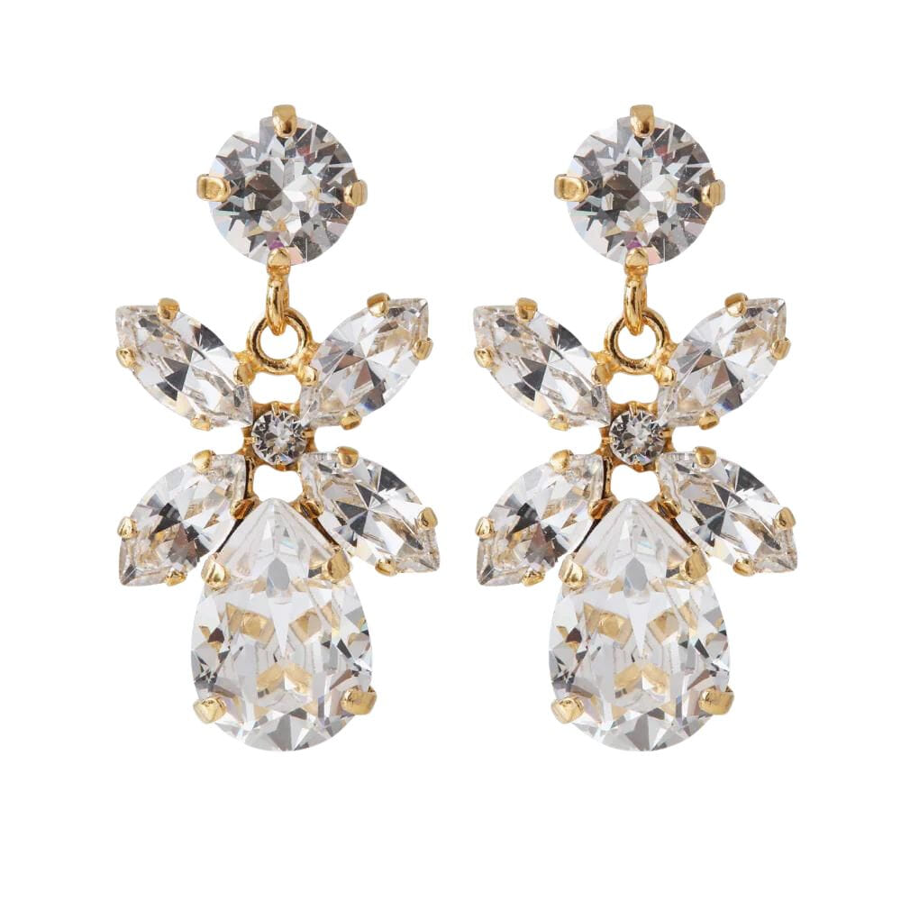 Caroline Svedbom Mini Dione Earrings | Crystal