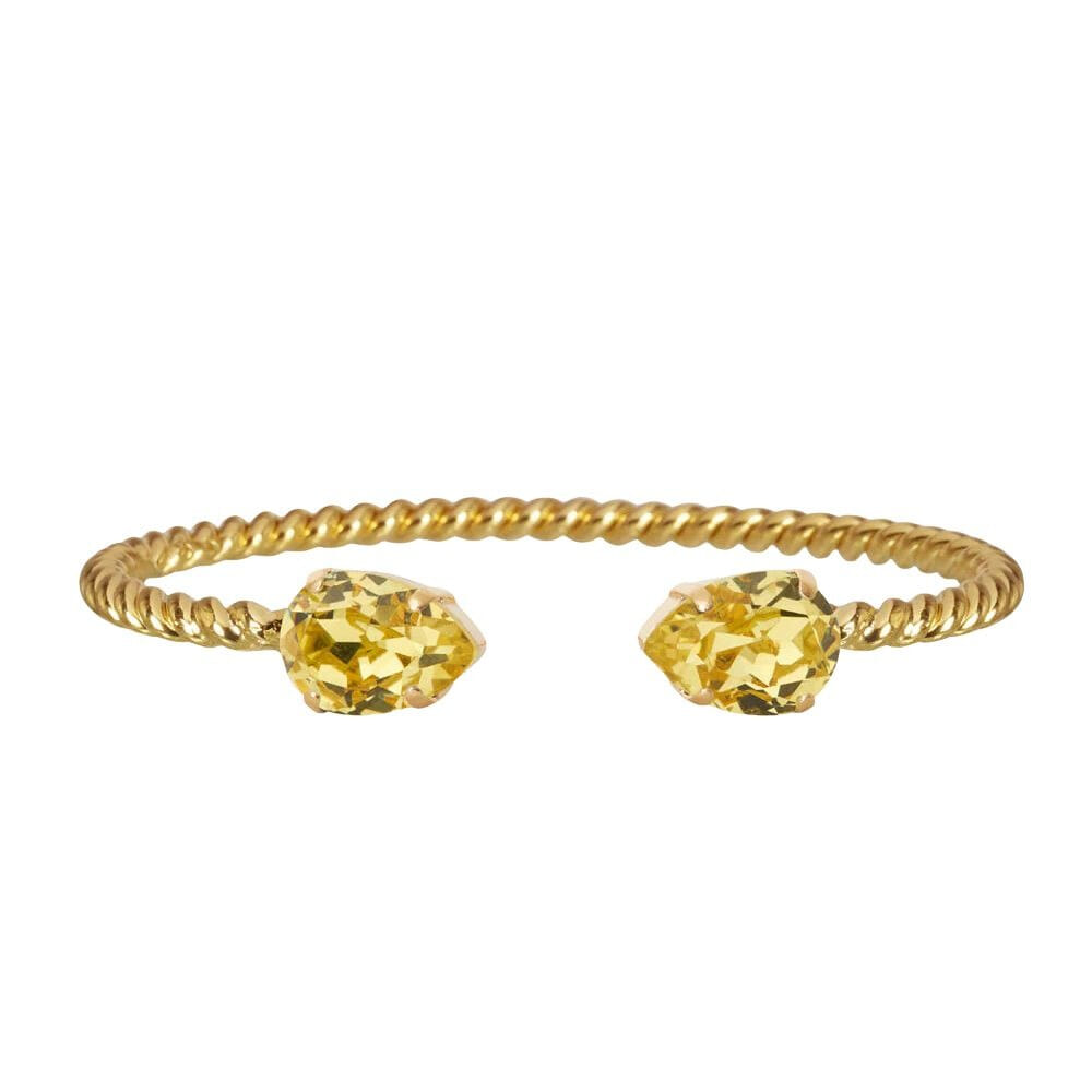 Caroline Svedbom Mini Drop Bracelet Gold Dark Jonquil