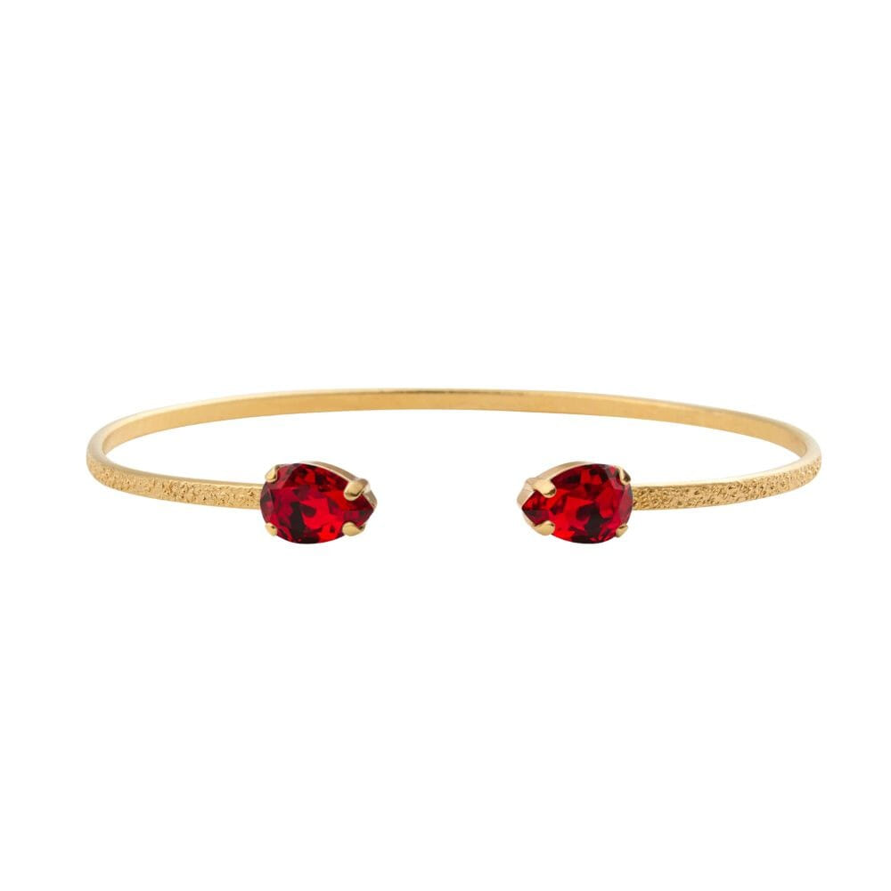Caroline Svedbom Petite Drop Bracelet Gold Light Siam