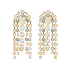 Caroline Svedbom Cirelle Earrings Gold Azore Combo