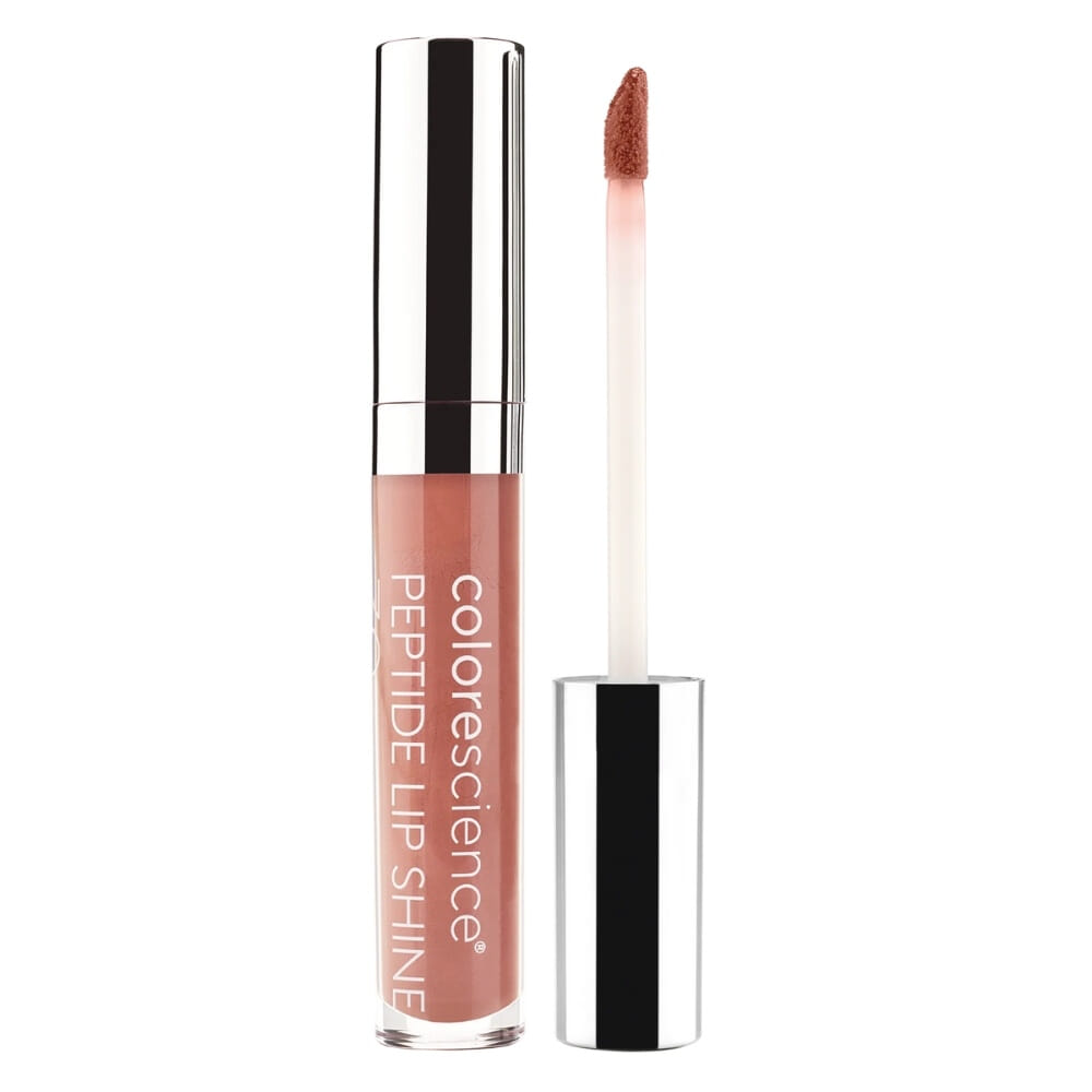 Colorescience Peptide Lip Shine SPF 30, Solskydd, spa, fukt, lipgloss, plump, sminke, Oslo, Beths