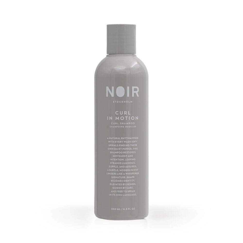 Curl in Motion Shampoo, Noir Stockholm, krøller, bølger, naturlig bevegelse, krøllet hår, beths, oslo
