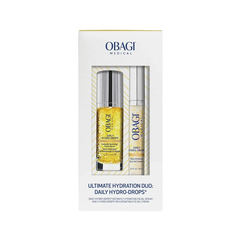Daily Hydro Drops kit en pakke med to favoritter serum og øyekrem fuktighet