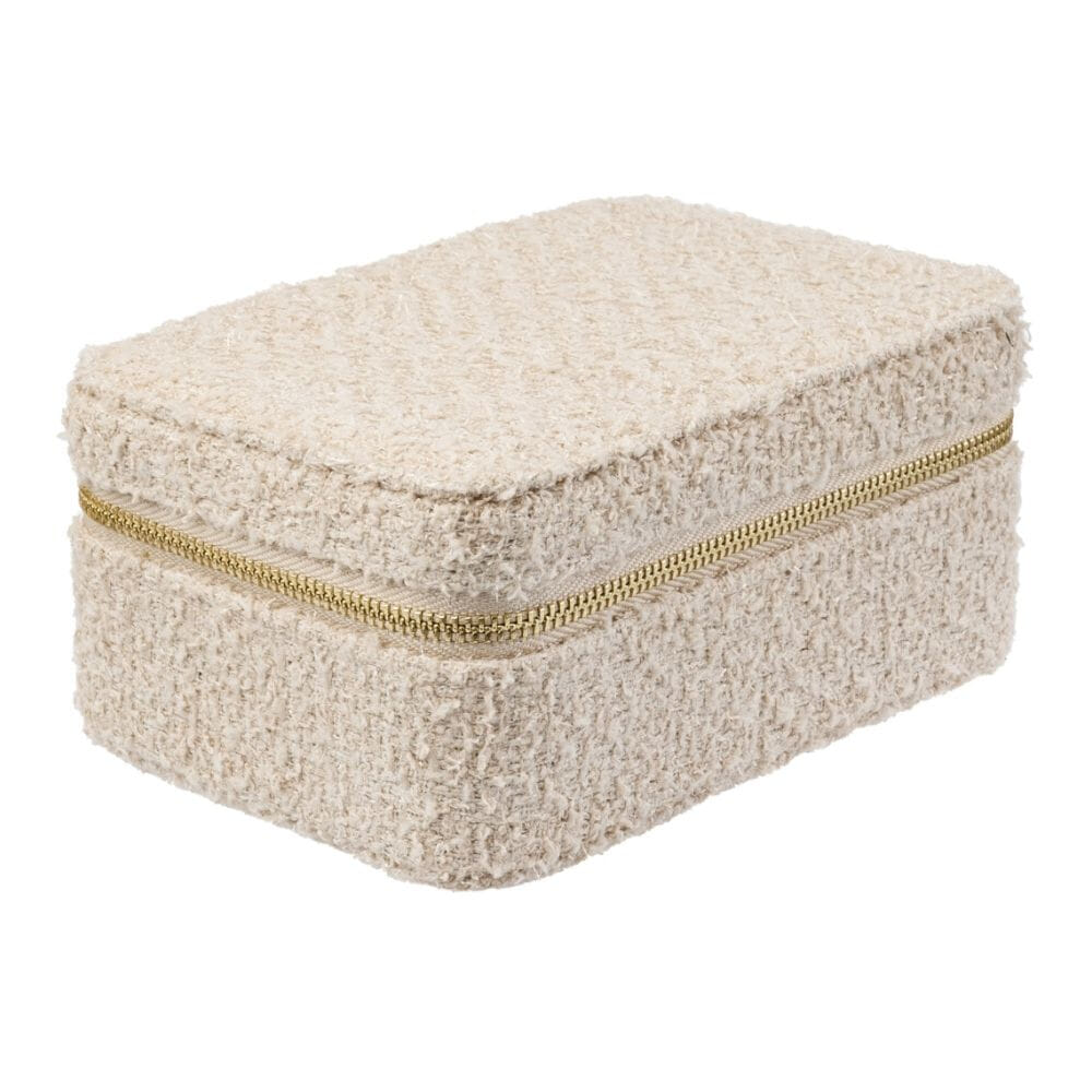 Dark Jewellery Box Sand Tweed
