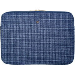 Dark Mac Cover Grisalle Blue Tweed