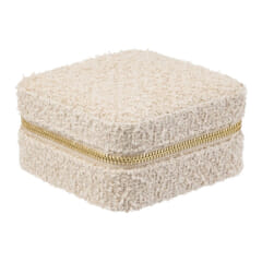 Dark Mini Jewellery Box Sand Tweed
