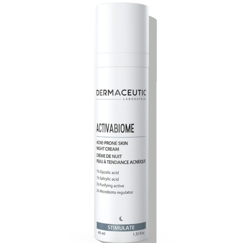 Dermaceutic Laboratorie Activabiome nattkrem krem hud hudpleie akne glykolsyre fet hud oslo beths