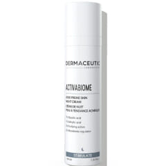 Dermaceutic Laboratorie Activabiome nattkrem krem hud hudpleie akne glykolsyre fet hud oslo beths