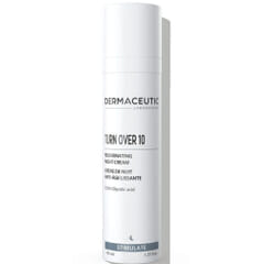 Dermaceutic Laboratorie Turn Over 10 40ml antiage nattkrem hud hudpleie aktiv krem glykolsyre oslo beths beauty