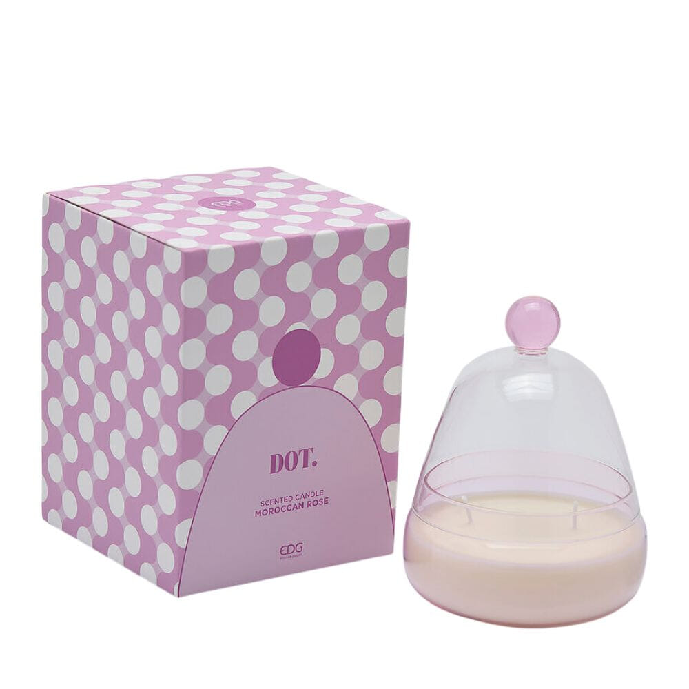 Dot. Scented Candle Moroccan Rose