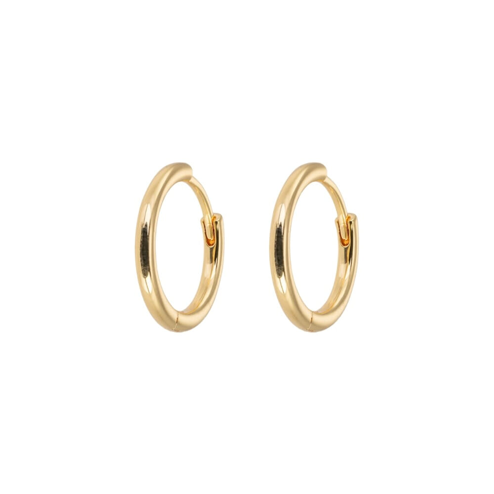 Emilia Medium Gold Hoops