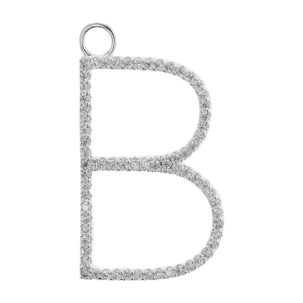Emilia Large Letter Charm B