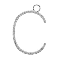Emilia Large Letter Charm C