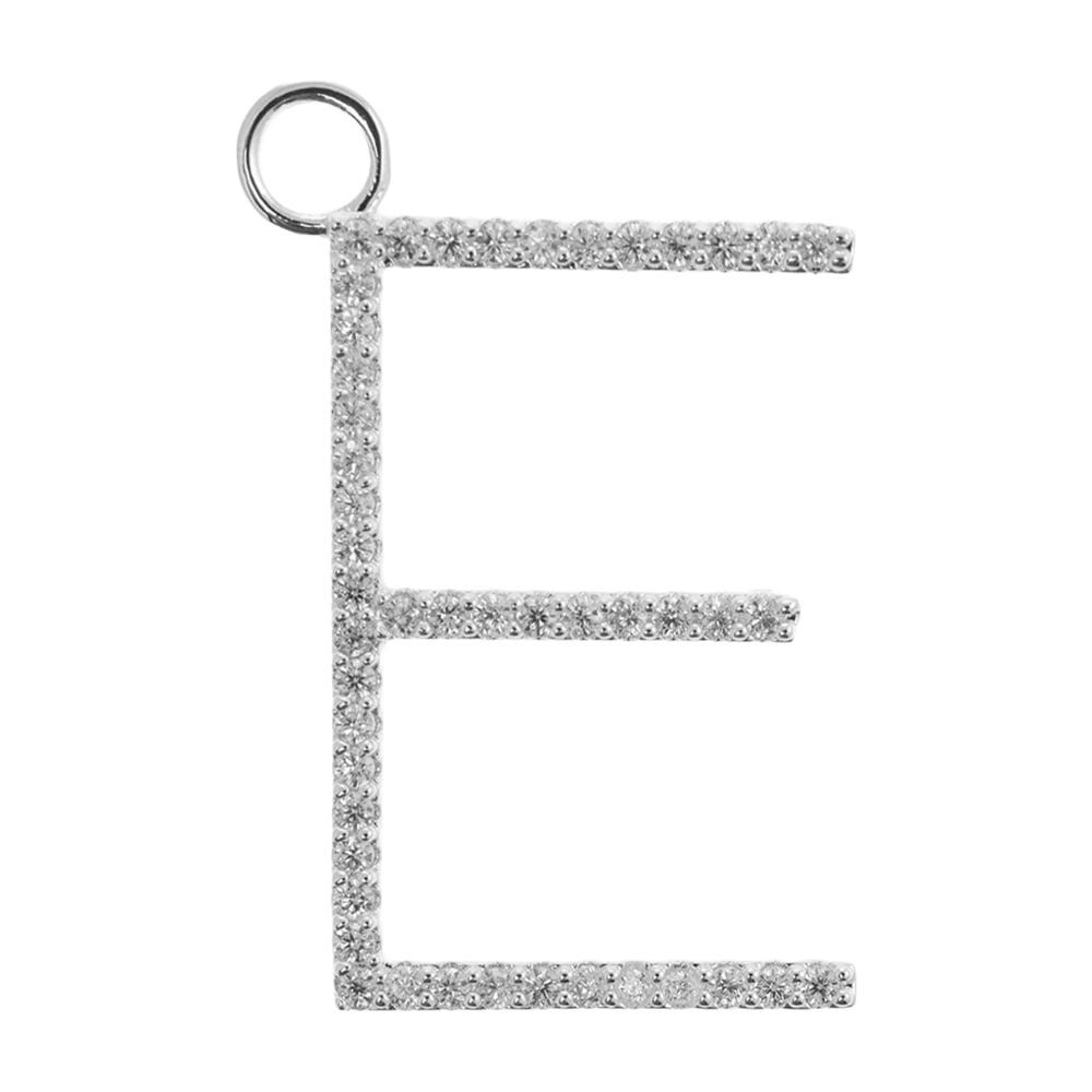 Emilia Large Letter Charm E