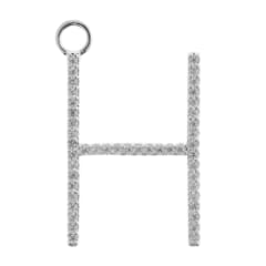 Emilia Large Letter Charm H