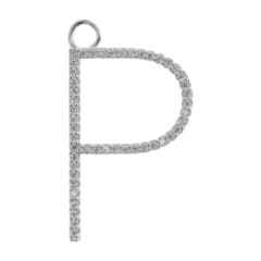 Emilia Large Letter Charm P