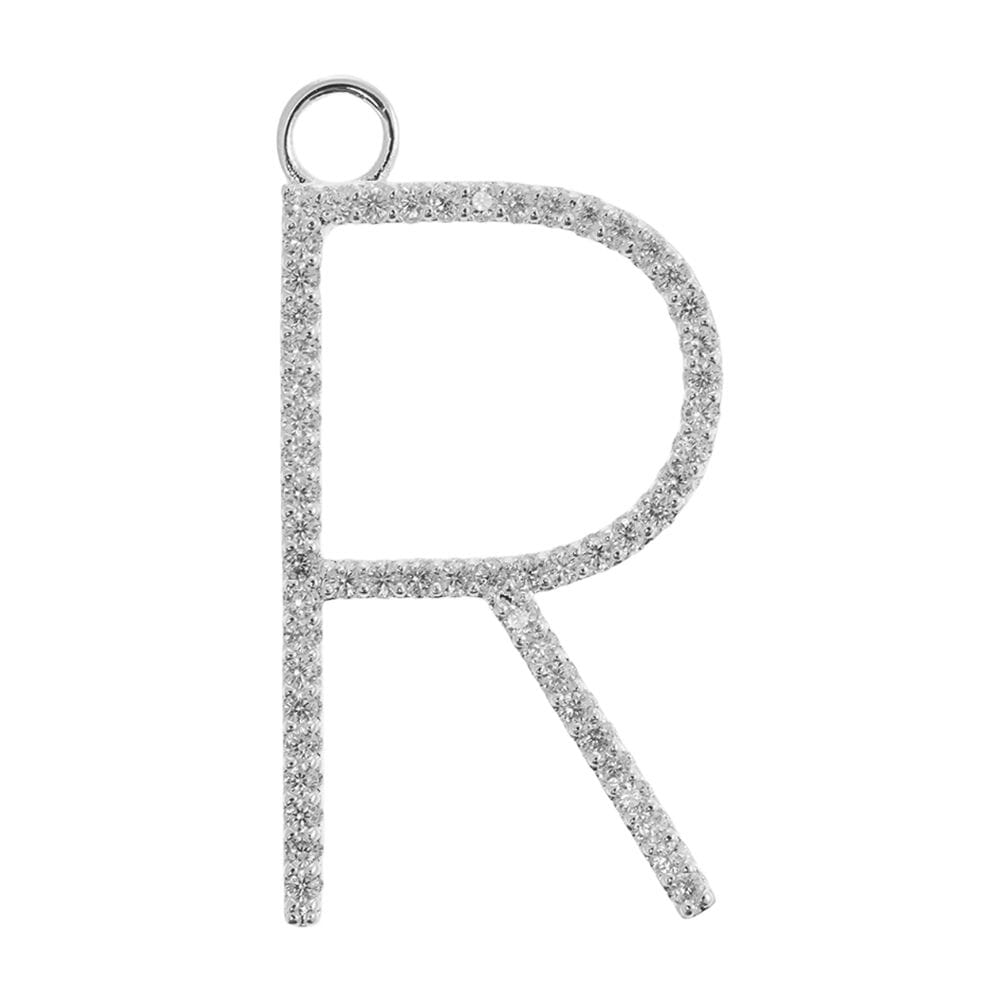 Emilia Large Letter Charm R
