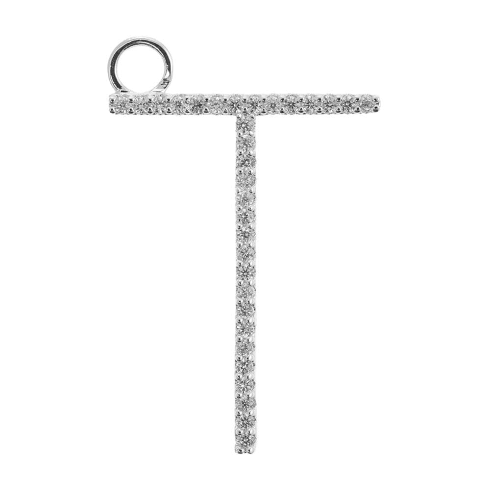 Emilia Large Letter Charm T