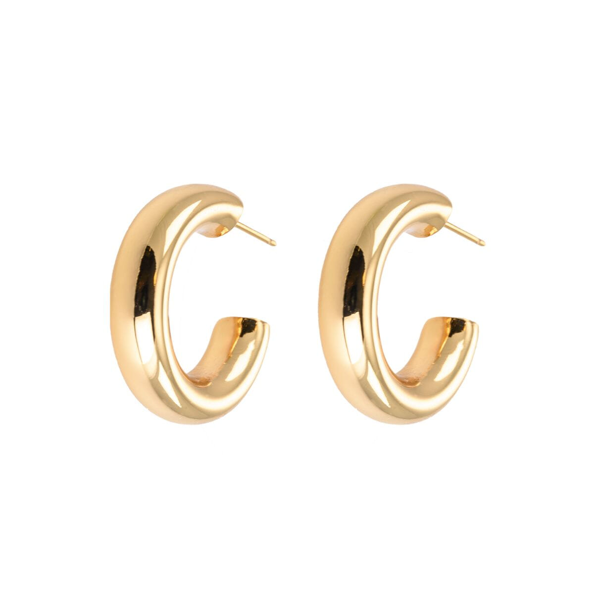 Emilia Medium Chunky Hoops