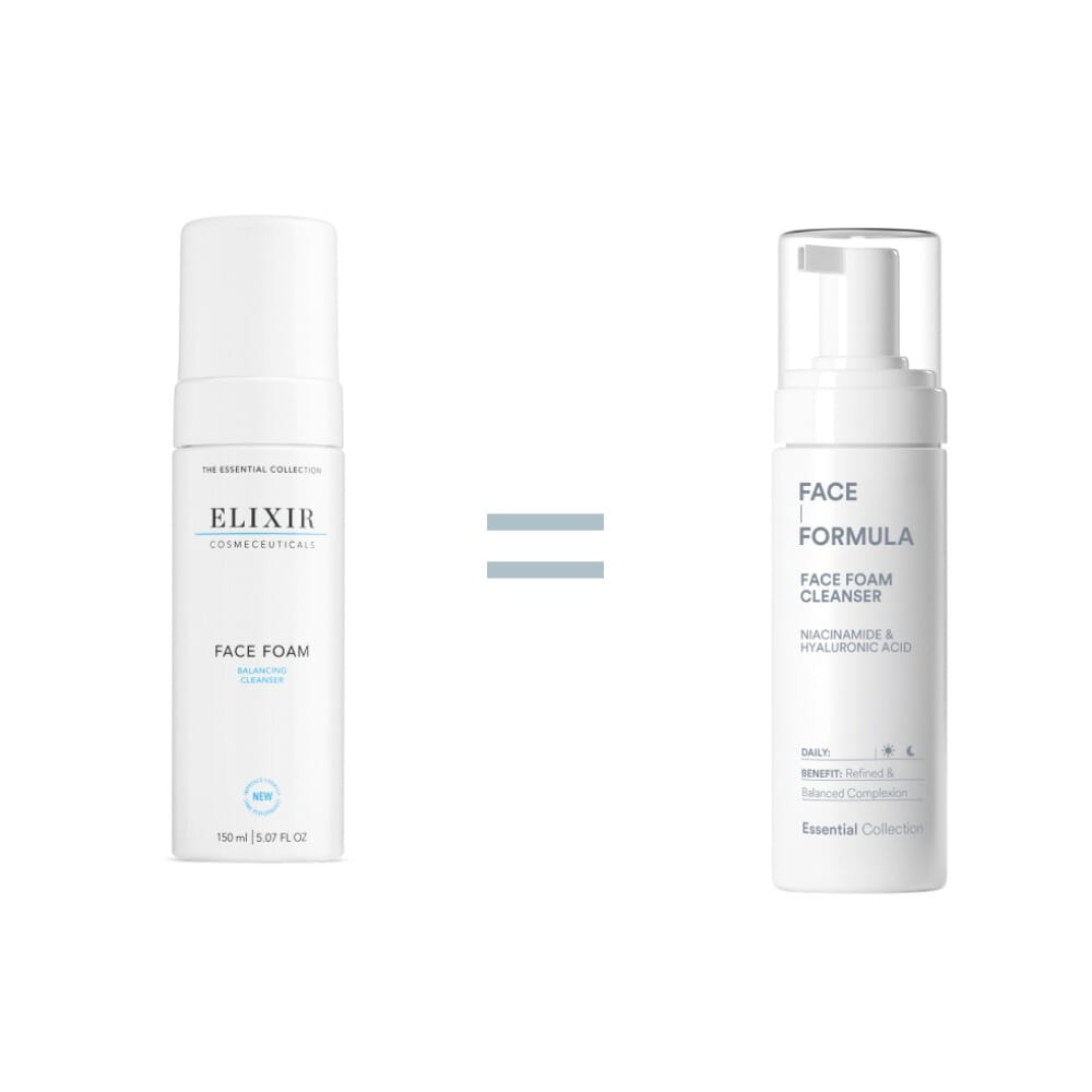 Face Formula Face Foam Cleanser Elixir  ny emballasje
