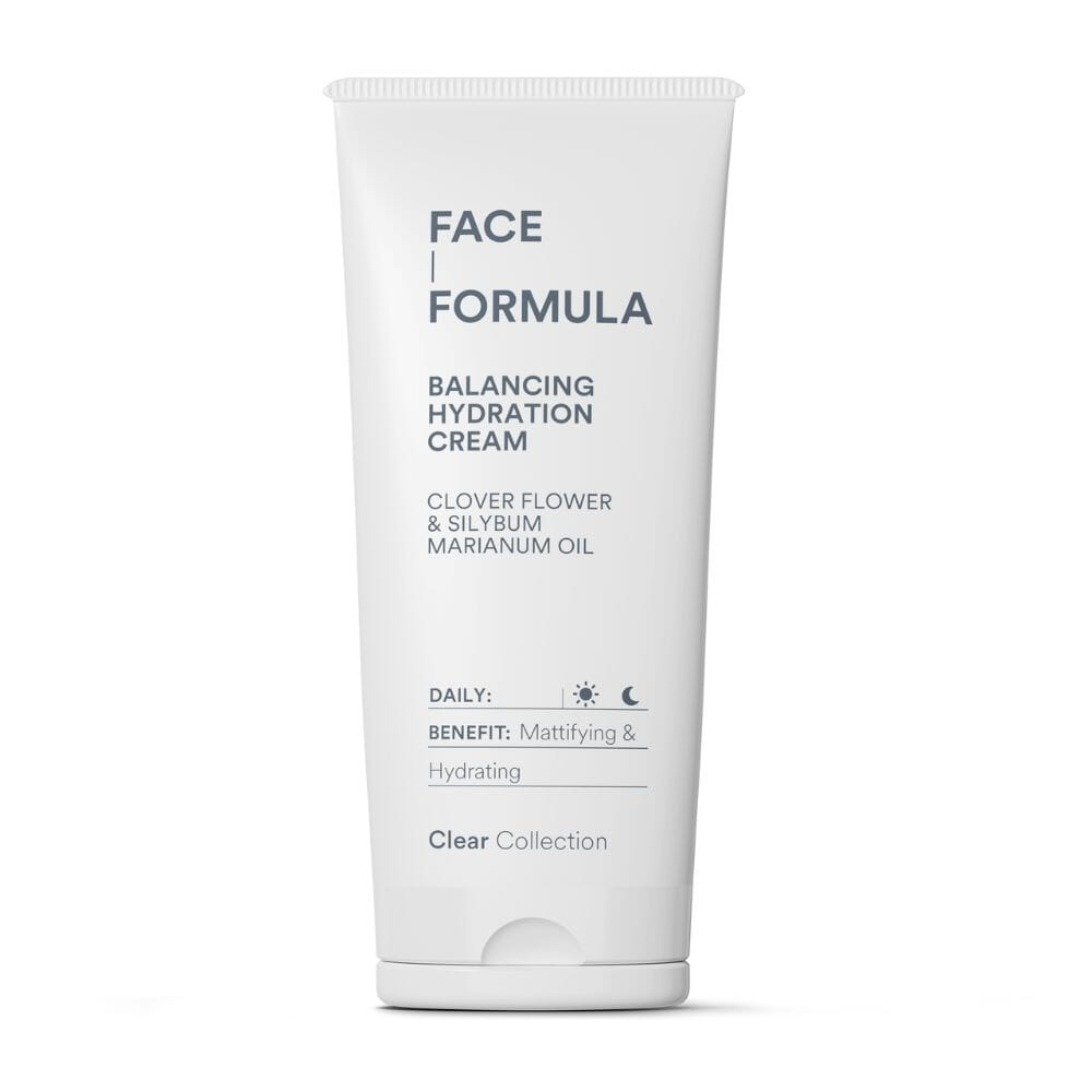 Face Formula Balancing Hydration Cream mattende kombinert og fet hud minske porer fuktighet Elixir Oslo Beths
