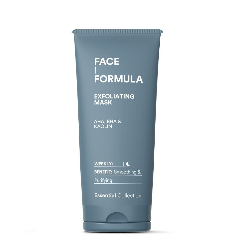 Face Formula Exfoliating Mask peeling peelingmaske eksfoliering glød renser alle hudtyper oslo beths