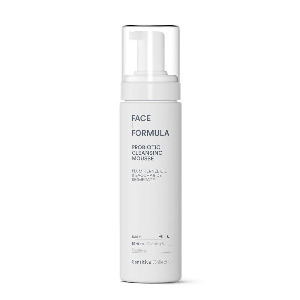 Face Formula  Probiotic Cleansing Mousse rens mousse sensitiv hud alle hudtyper fjerner sminke hud hudpleie oslo beths
