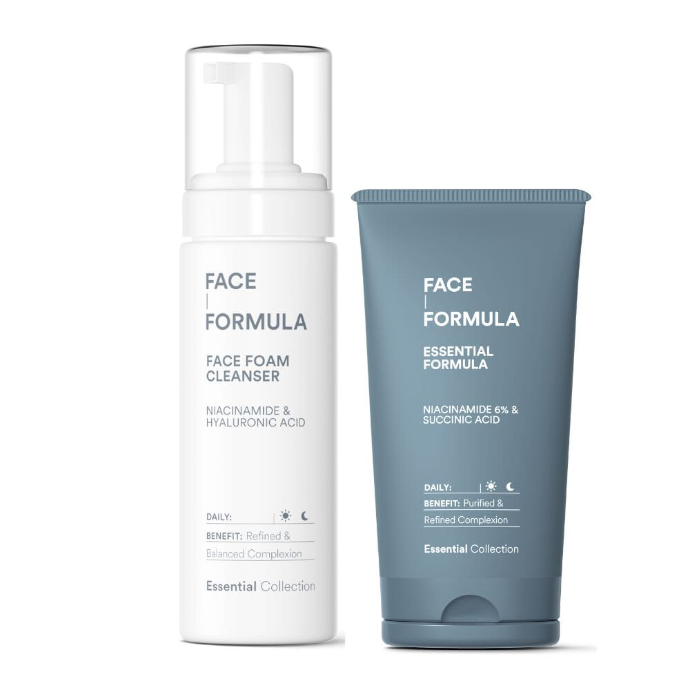 Face Formula The Essential Kit fuktighet glød hjemmeprodukter alle hudtyper oslo beths elixir