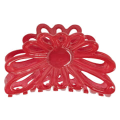 Flower Claw 8cm Lipstick Red