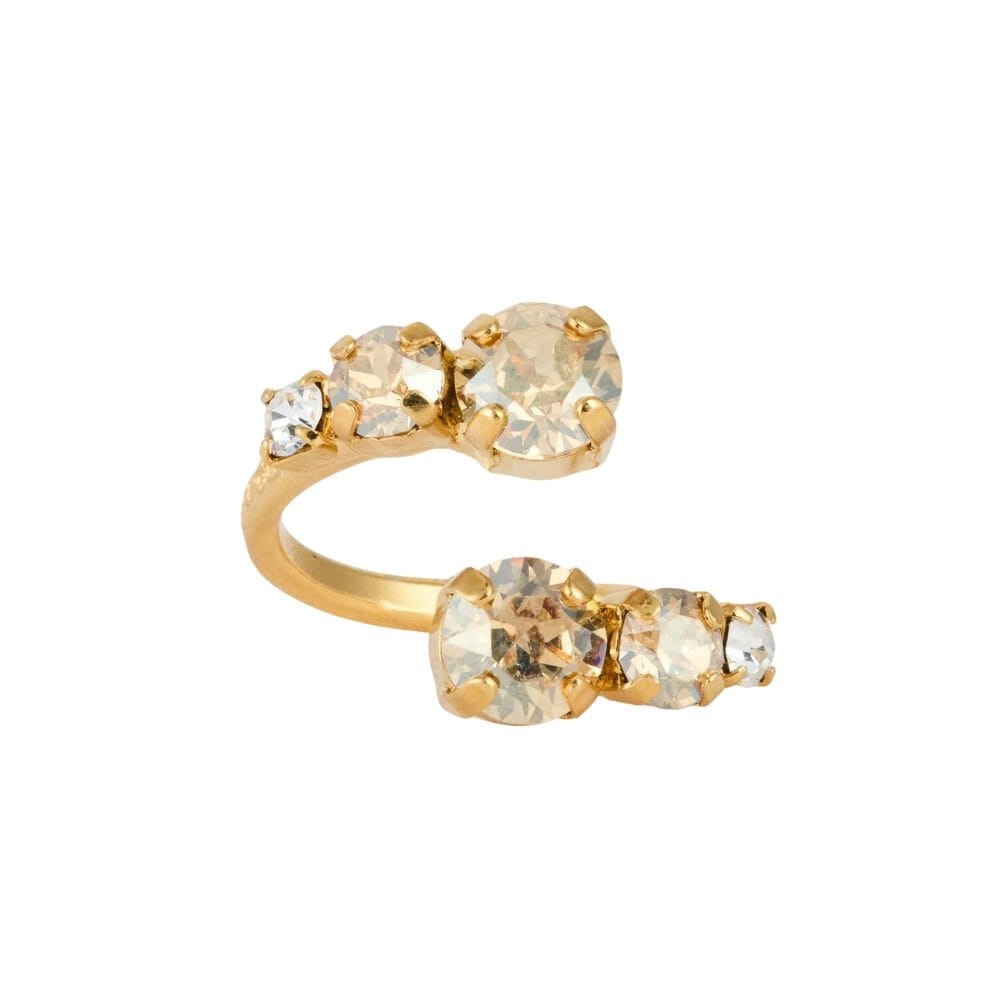 Halo Ring Gold Golden Shadow