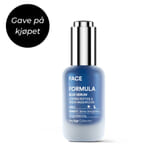 Face Formula Blue Serum Elixir antiage fuktighet styrker hudbarrieren forebygger aldringstegn oslo beths kampanje