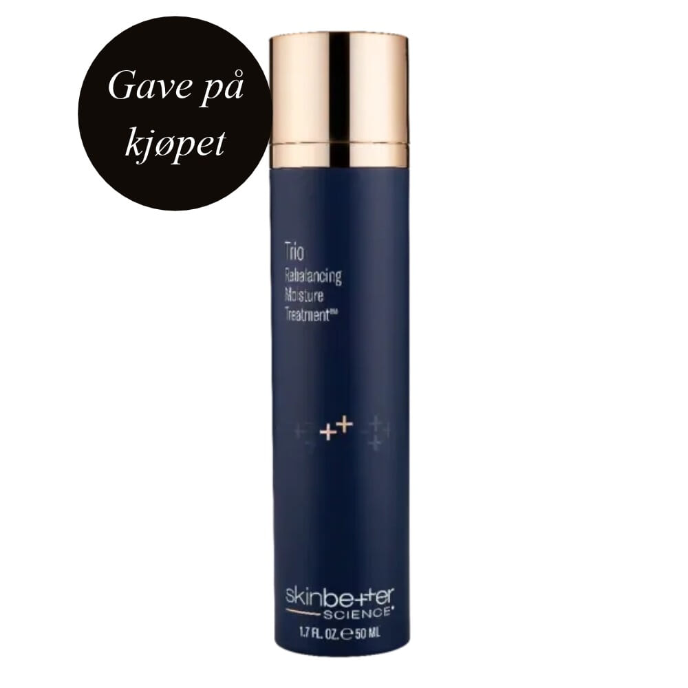 Skin Better Science Trio Rebalancing Moisture Treatment antiage fuktighetskrem linjer og rynker kampanje få med gave på kjøpet
